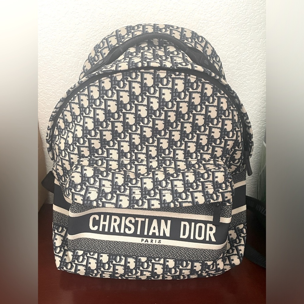 Authentic Dior Travel backpack
